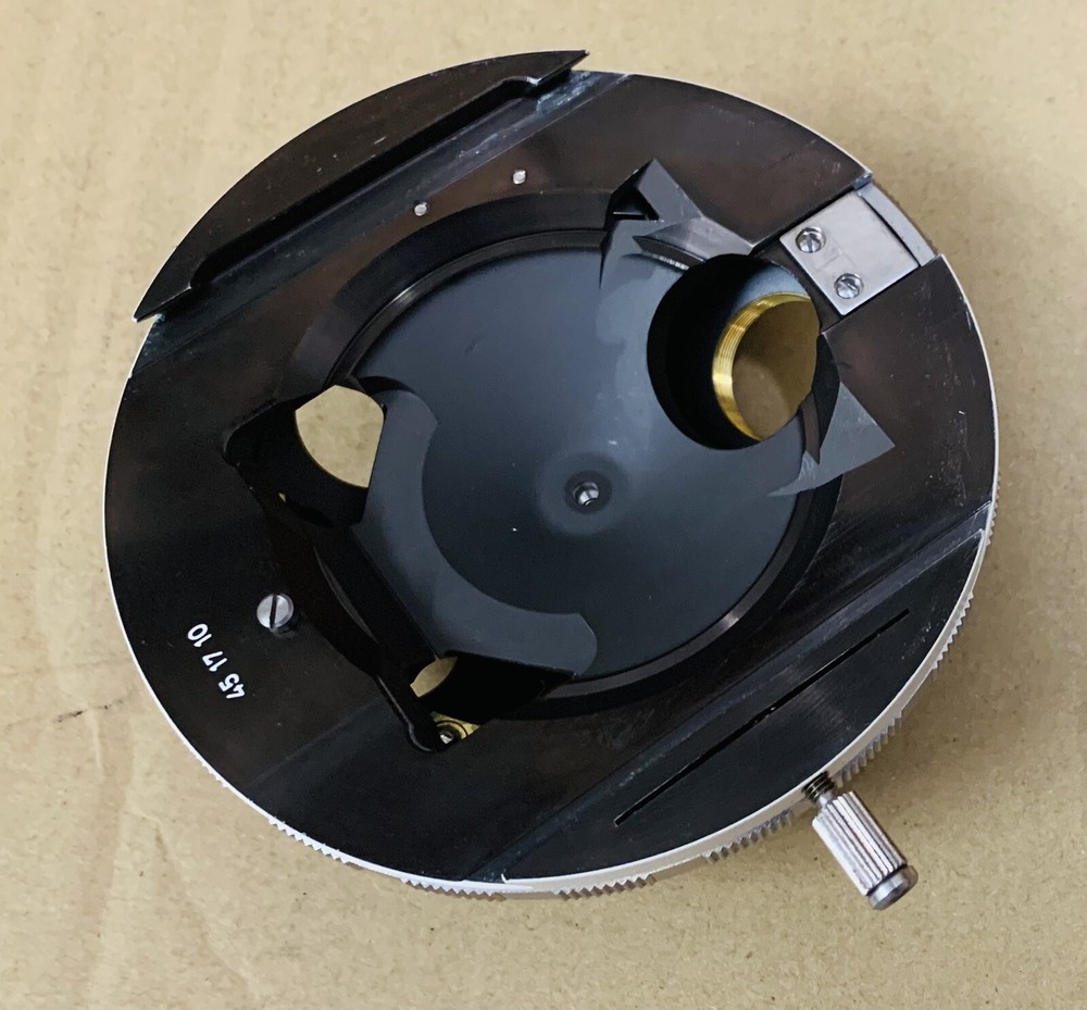 Zeiss 6 Position Objective Turret Nosepiece Axiovert Microscope 451710