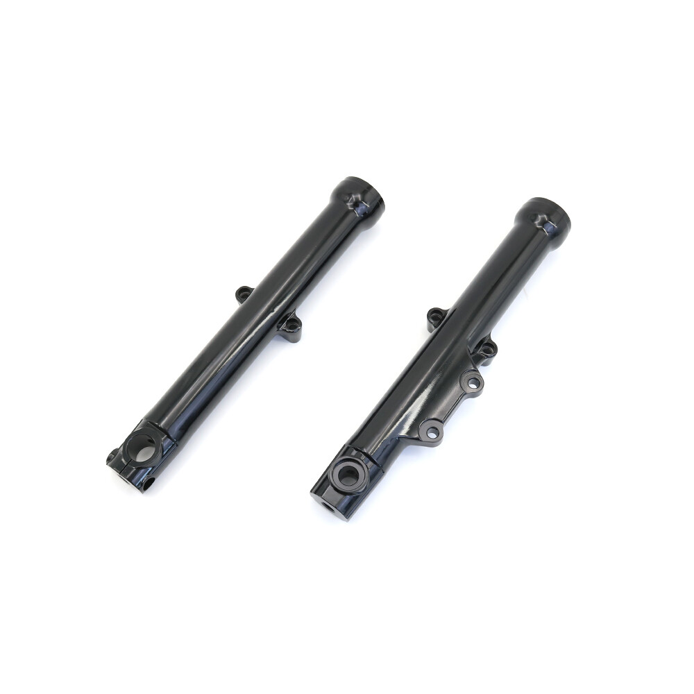 1 Pair Lower Fork Sliders Black For Harley Sportster XL1200T XL883L 2014-2020