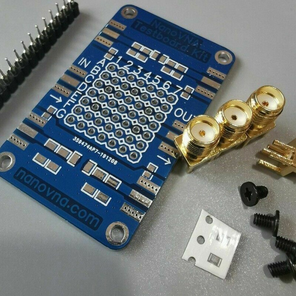 Customizable For NanoVNA Testboard Circuit Board for Vector Network Analyzers