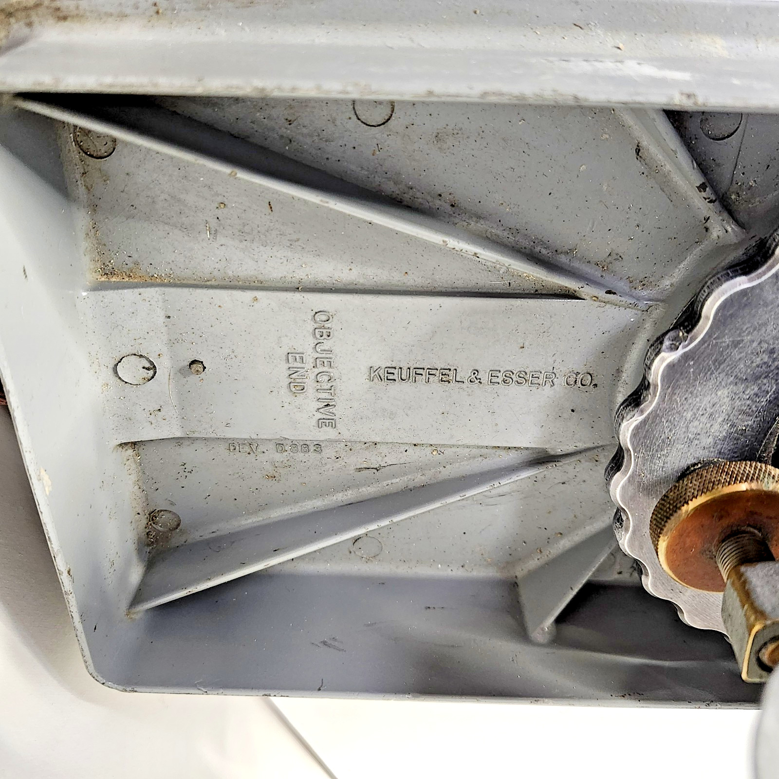 Vintage Keuffel & Esser K&E 77000 Construction Level w/ Case