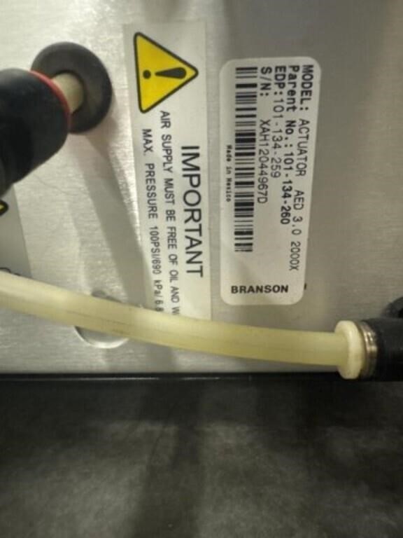 Emerson / Branson Ultrasonic Welding System Controller Model 2000xdt