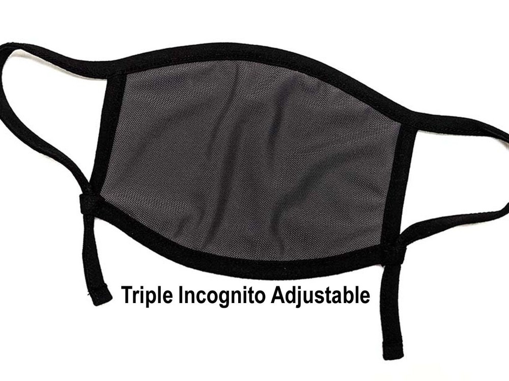 Triple Layer Mesh Adjustable Incognito Face Mask