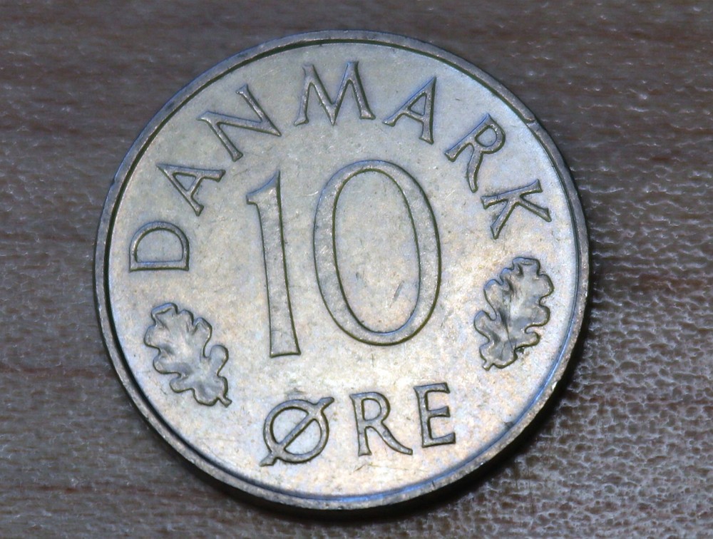 1977 Denmark 10 Ore