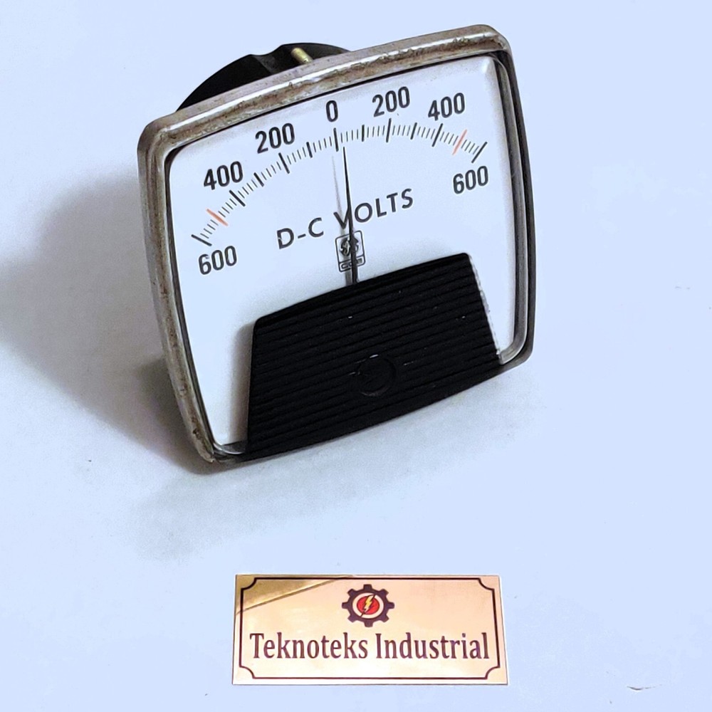 GENERAL ELECTRIC 1908-113 D-C VOLTS PANEL METER