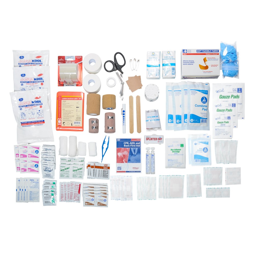 Coaches First Aid Kit Orange Bag