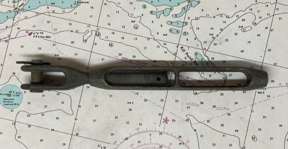 Single-Jaw Turnbuckle (RH)-3/8” Thread-Bronze