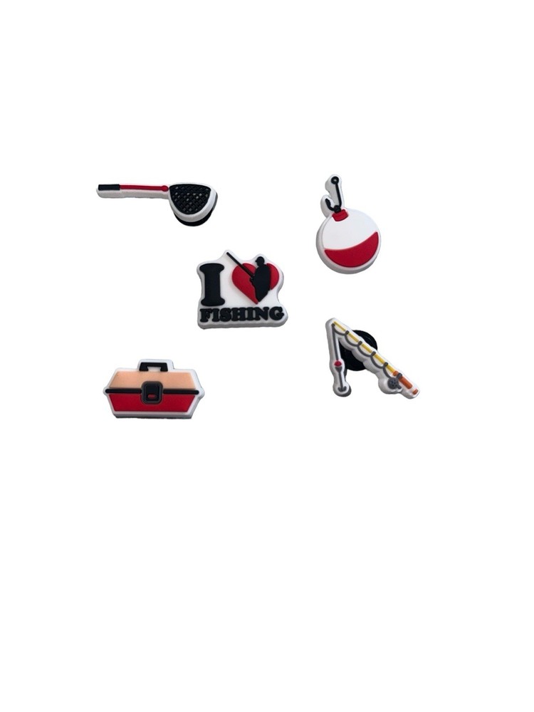 croc charms Bundle Fishing