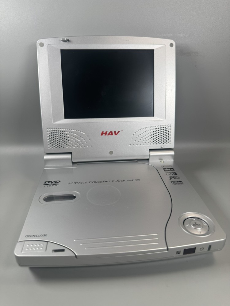 HAV HPD502 Portable DVD/CD/MP3 Player – Tested & Working