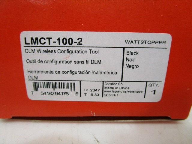 LMCT-100-2 LEGRAND WATTSTOPPER DLM WIRELESS CONFIGURATION TOOL NIB