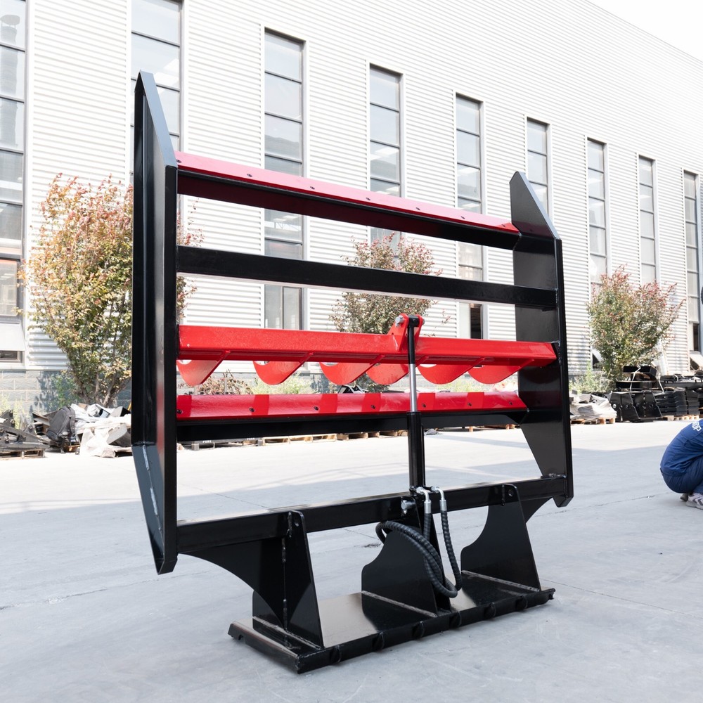 Skid Steer Box Scraper Ripper Land Plane Leveler Grading Attachment