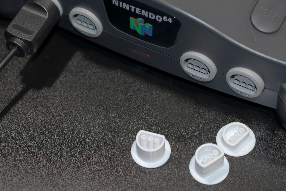 N64 Controller Port Dust Covers (Set of 4)