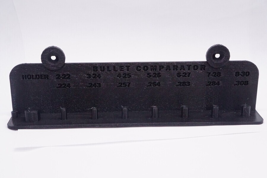 Wall Mounted Hornady Bullet Comparator Reloading Mount w/Hardware