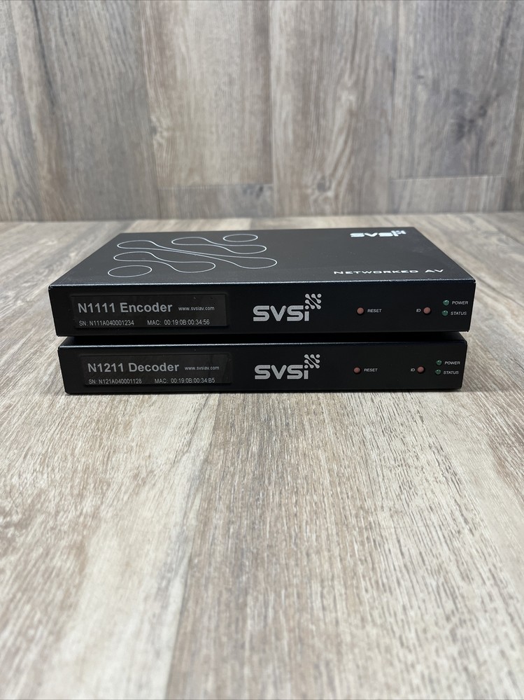 SVSI N1111 Encoder N1211 Decoder combo
