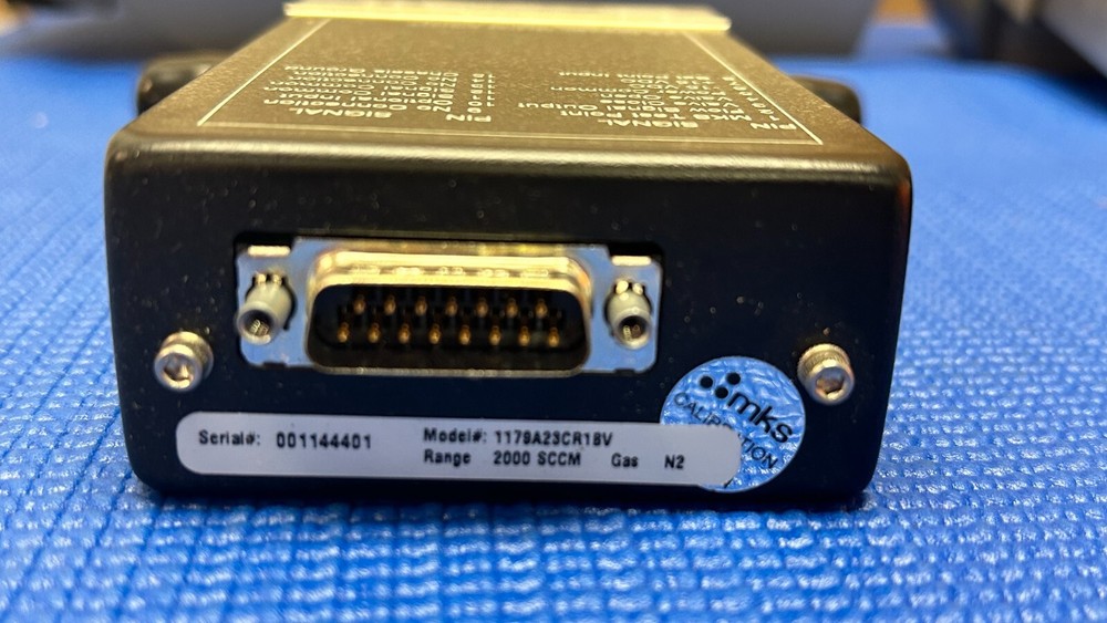 MKS Instruments Mass Flow Controller. Model 1179A22CR1BV