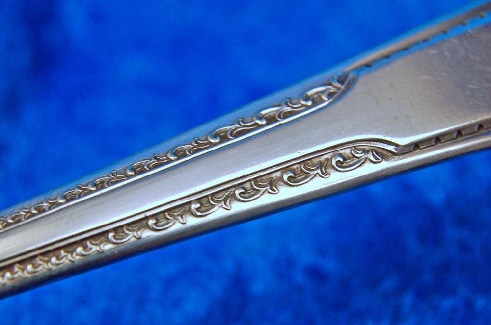 Crown O Silverplate Cold Meat Fork EPNS C Classic Flatware