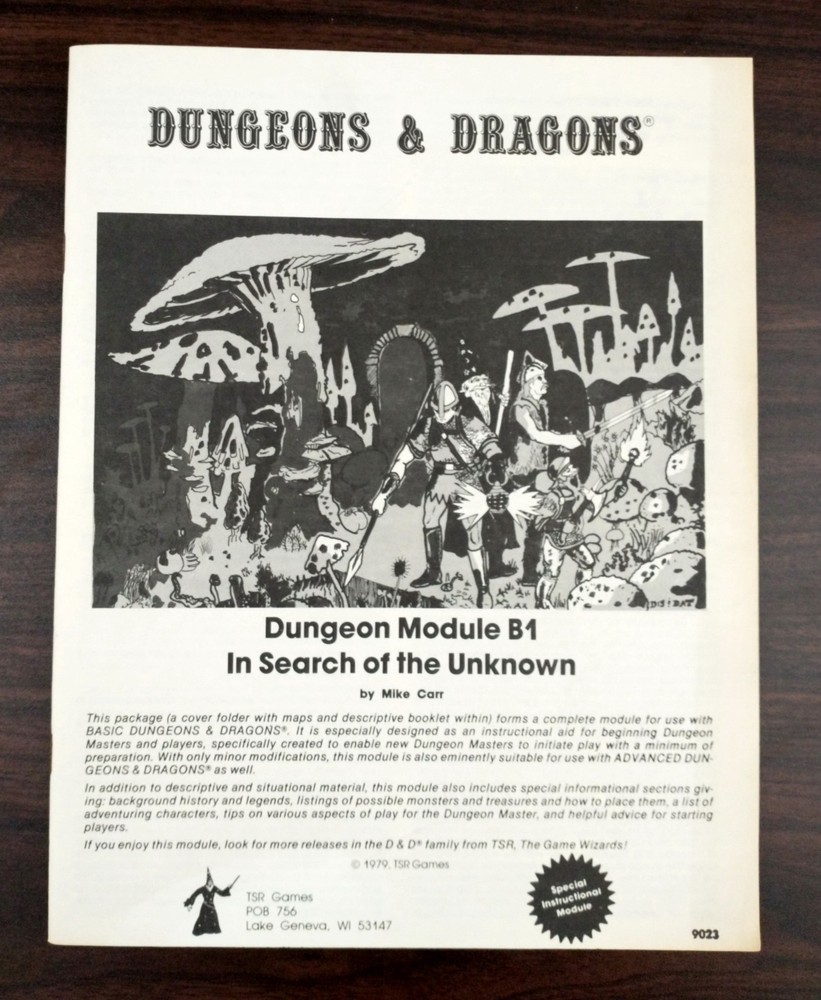 D&D Dungeons & Dragons Holmes Basic Set 4th+ printing 1979 TSR sealed dice