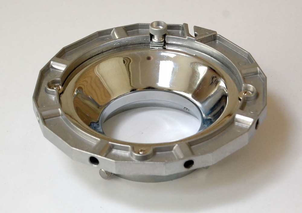 Rotating Speed Ring Fits 4" Diameter Reflector to Mount Softbox New
