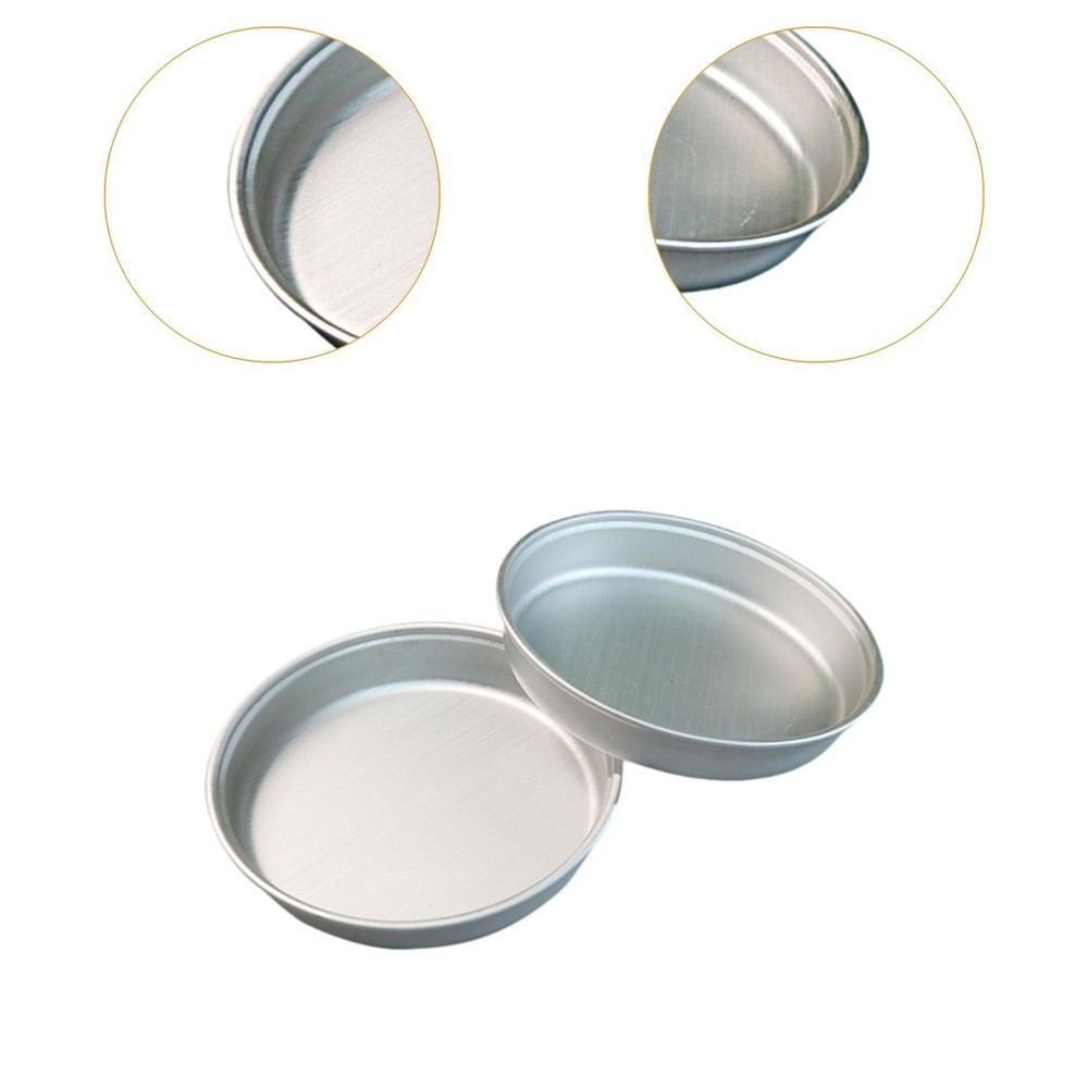 2Pcs Camping Plates Dinnerware Convenient Food Container Lightweight Dinner