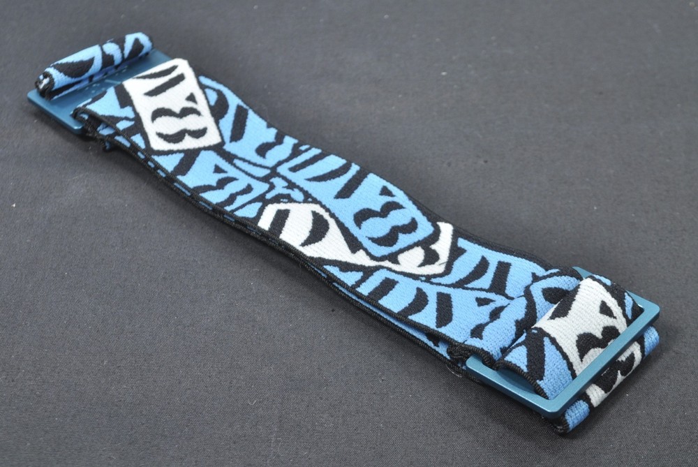 DV8 Feather Light Strap - "Sticker Bomb" – Light Blue