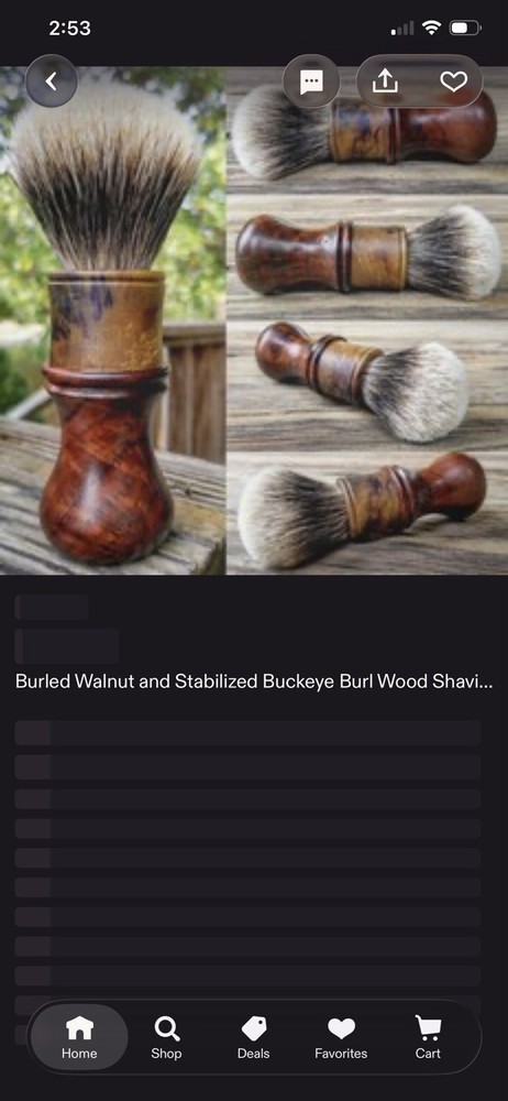 The Crazy Badger Shaving Brush