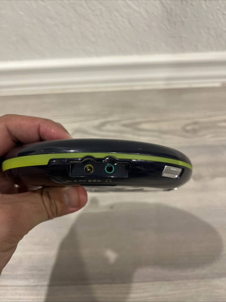 RCA Portable CD Player RP2621B Compact Disc. Blue, Tested and Working