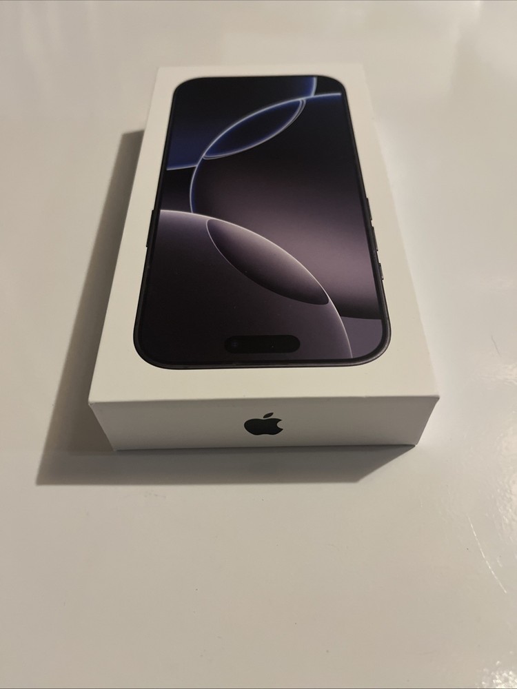 Apple iPhone 16 Pro Black Titanium 256GB - Empty BOX ONLY