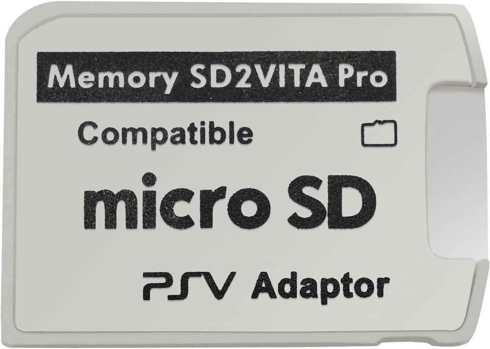 SD2Vita 5.0 PS Vita Micro SD Memory Card Adapter, Ultimate 5.0 Version Compat...
