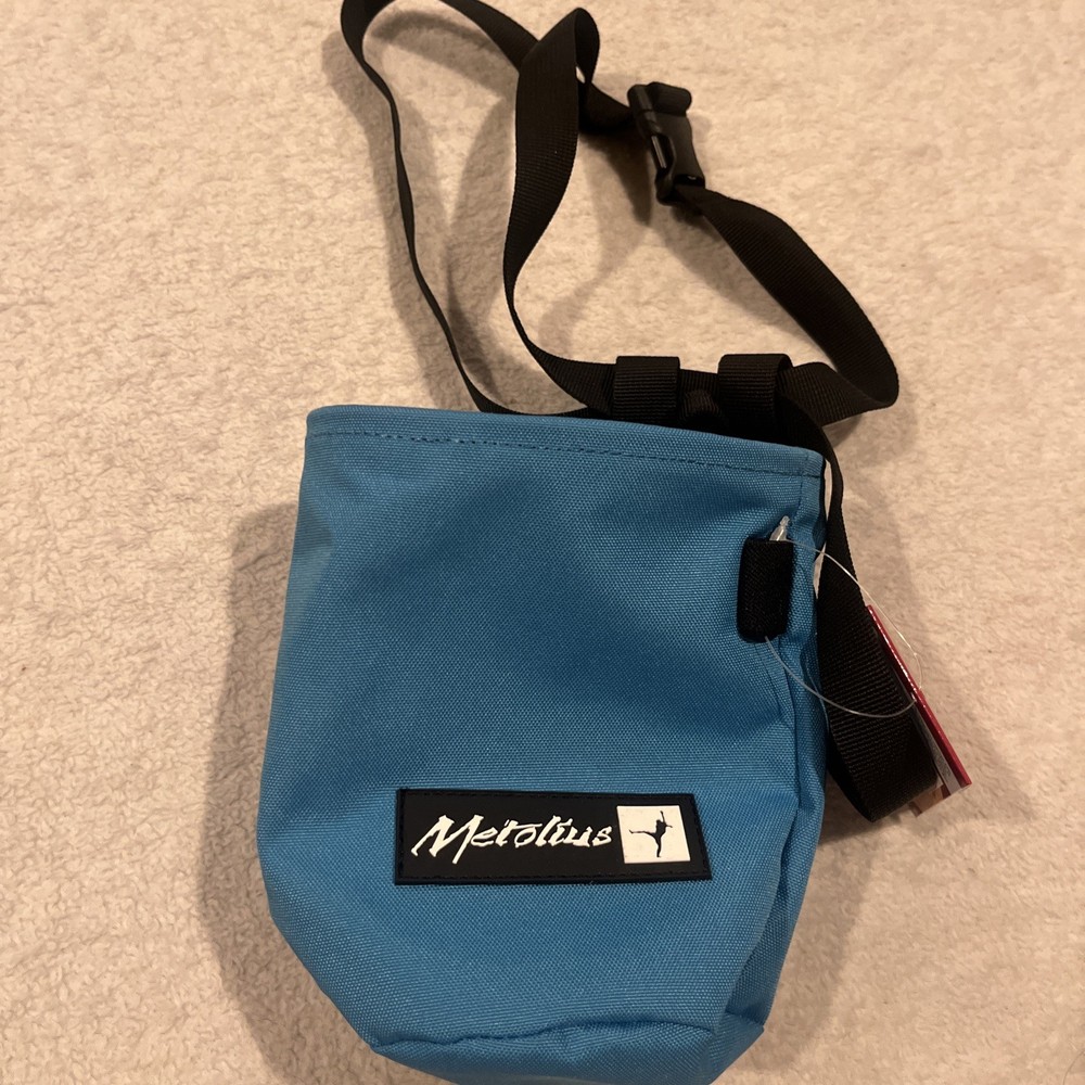 Metolius Competition Chalk Bag Blue NWT