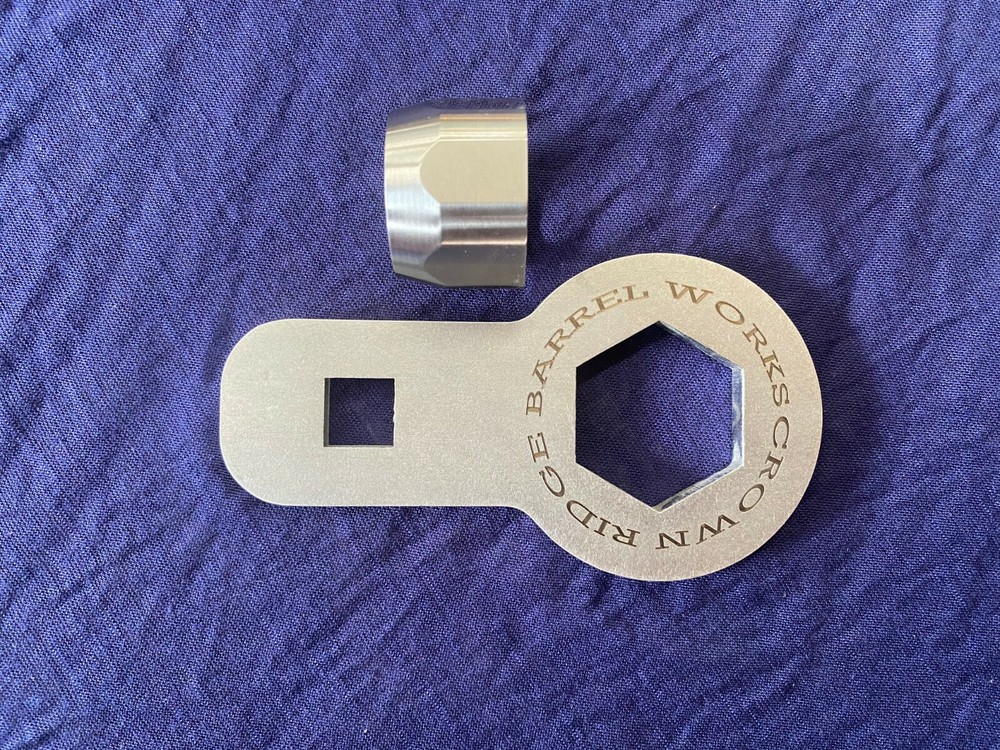 Savage , SS Precision barrel nut, wrench combo