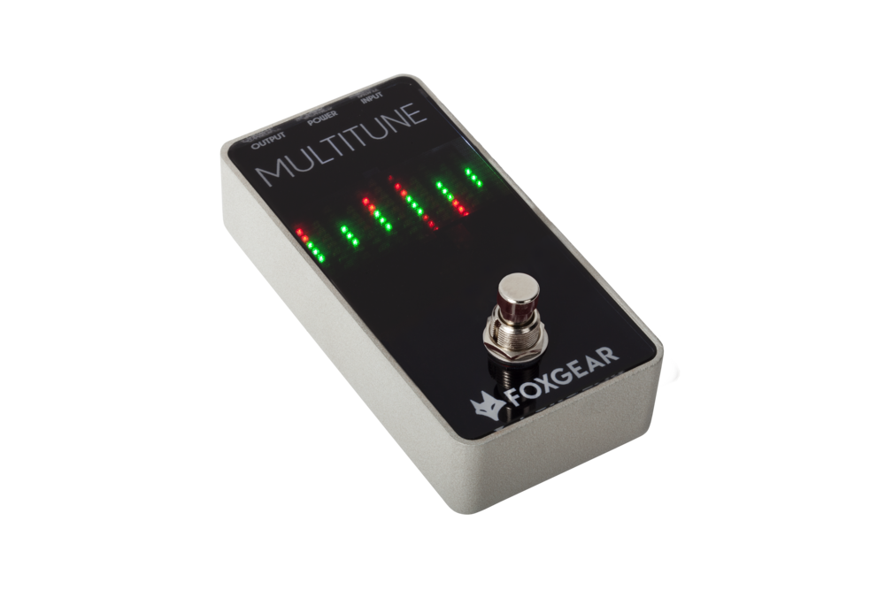 FoxGear Multitune Polyphonic Tuner Pedal