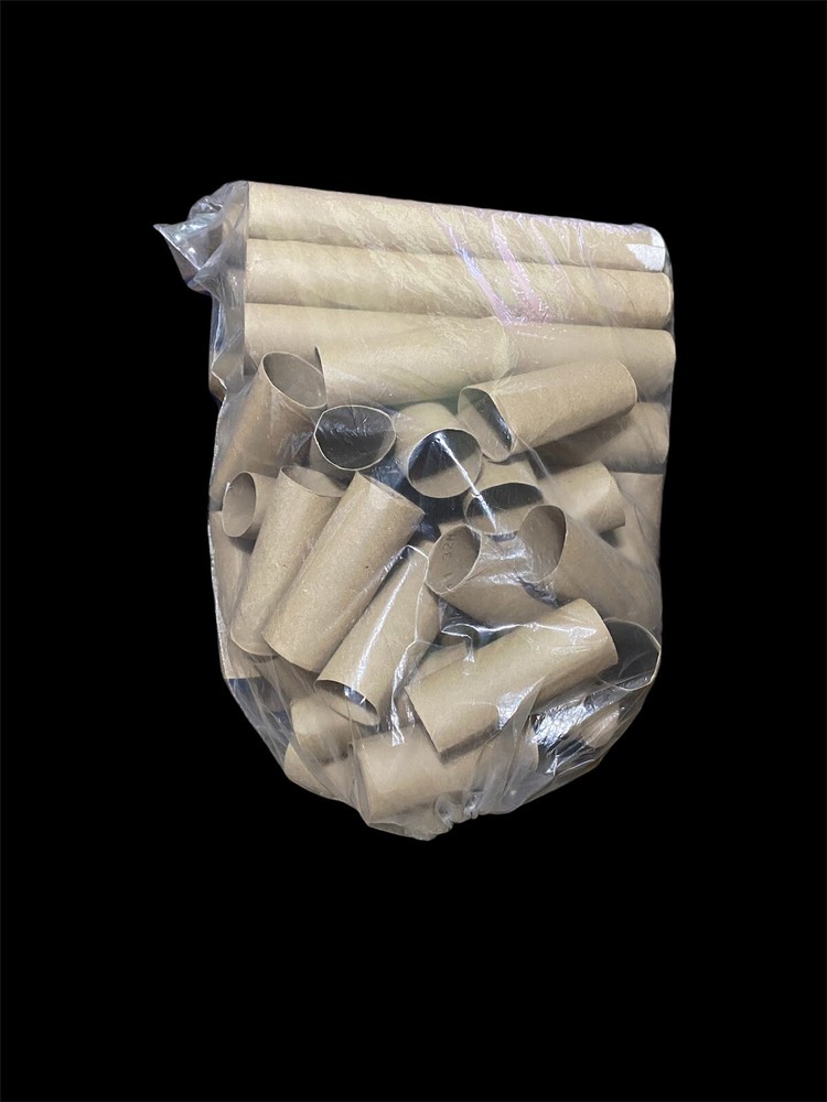 60 EMPTY TOILET PAPER ROLLS +15 EMPTY PAPER TOWEL ROLLS
