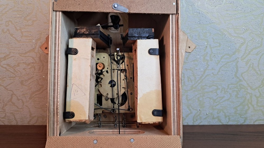 Vintage Mechanical cuckoo clock 1970-80s USSR