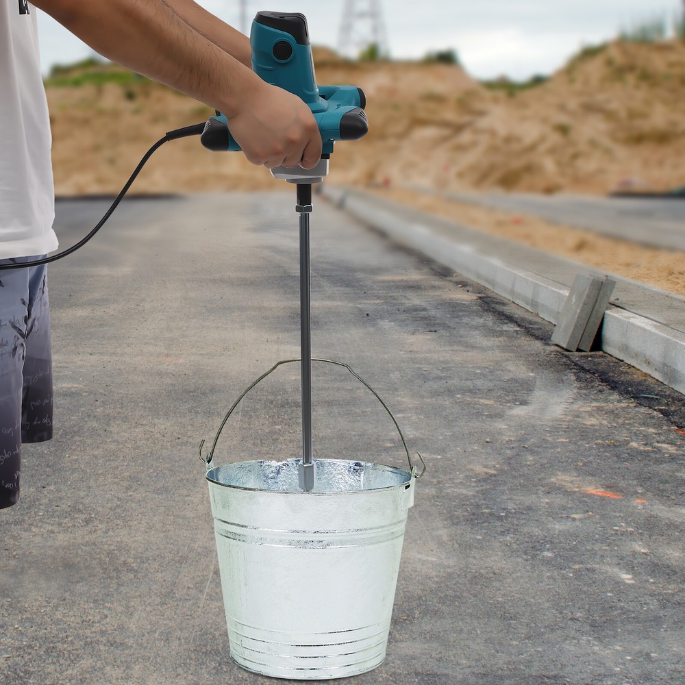 6 Speed Handheld Electric Concrete Plaster Grout Paint Mortar Mixer Machine