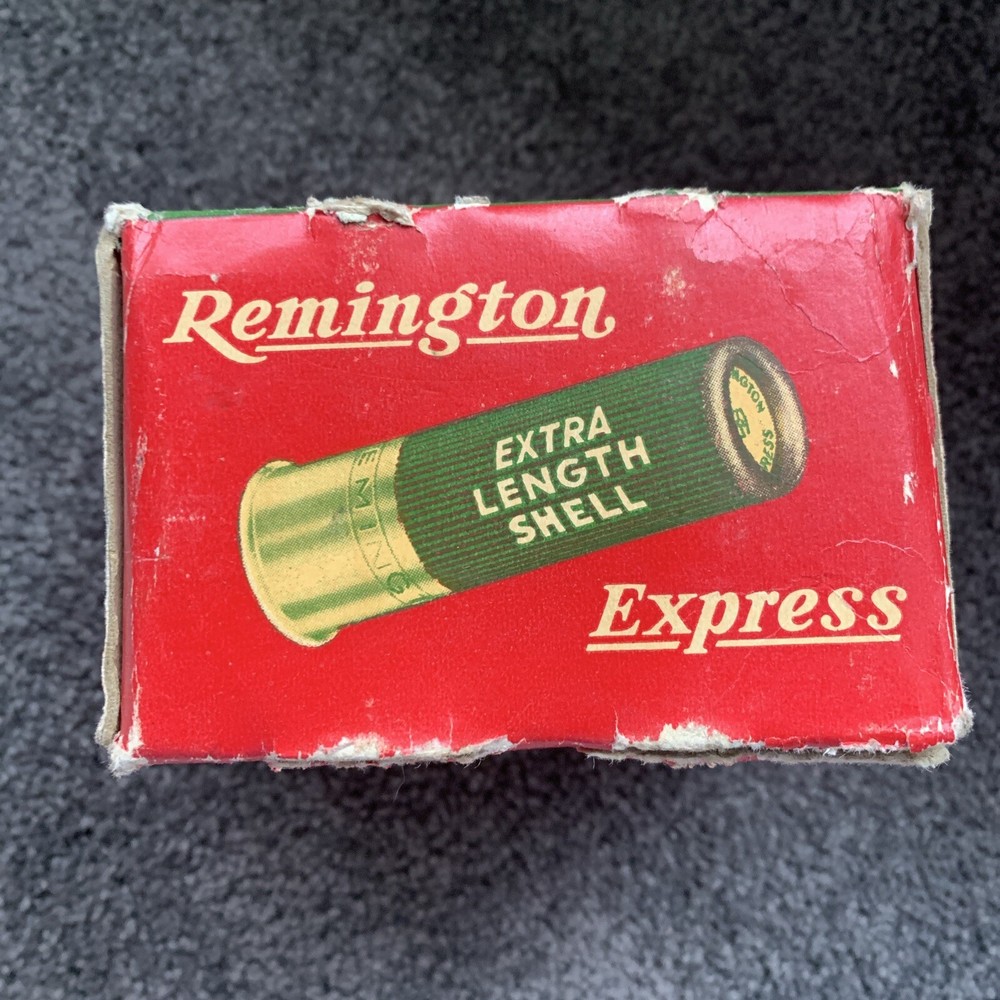 Remington 12 Ga Shotgun Shell Box Empty