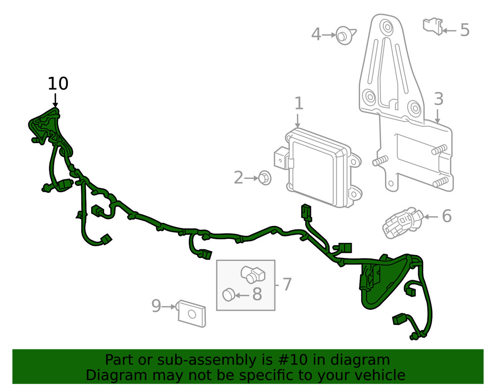 Genuine GM Harness 86797654