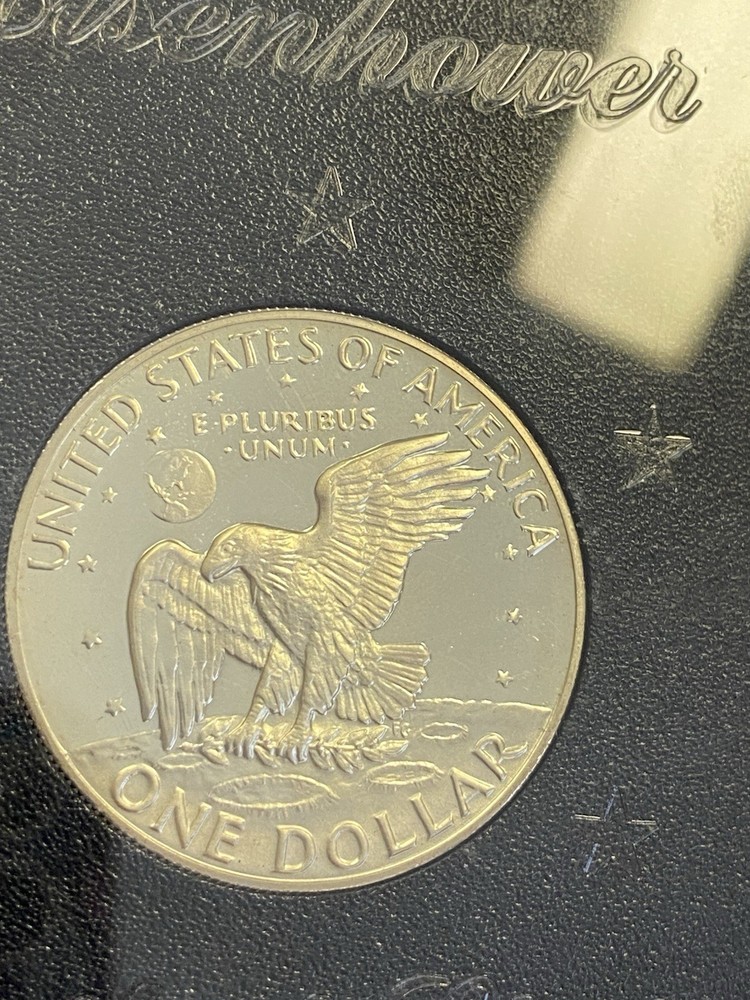 1973-S Eisenhower Ike Silver Proof $1 Dollar Coin