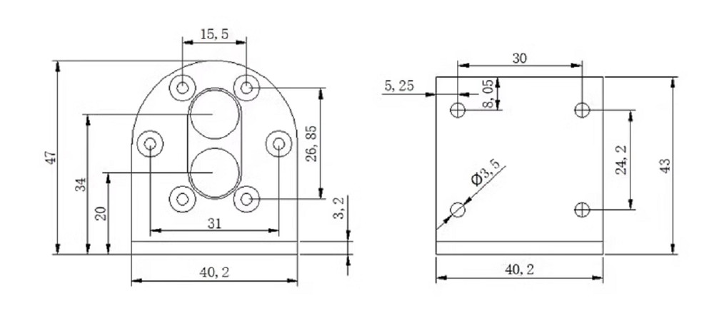 JGB37-520 DC12V/24V Encoder Motor Speed Measuring for Intelligent Trolley Robot