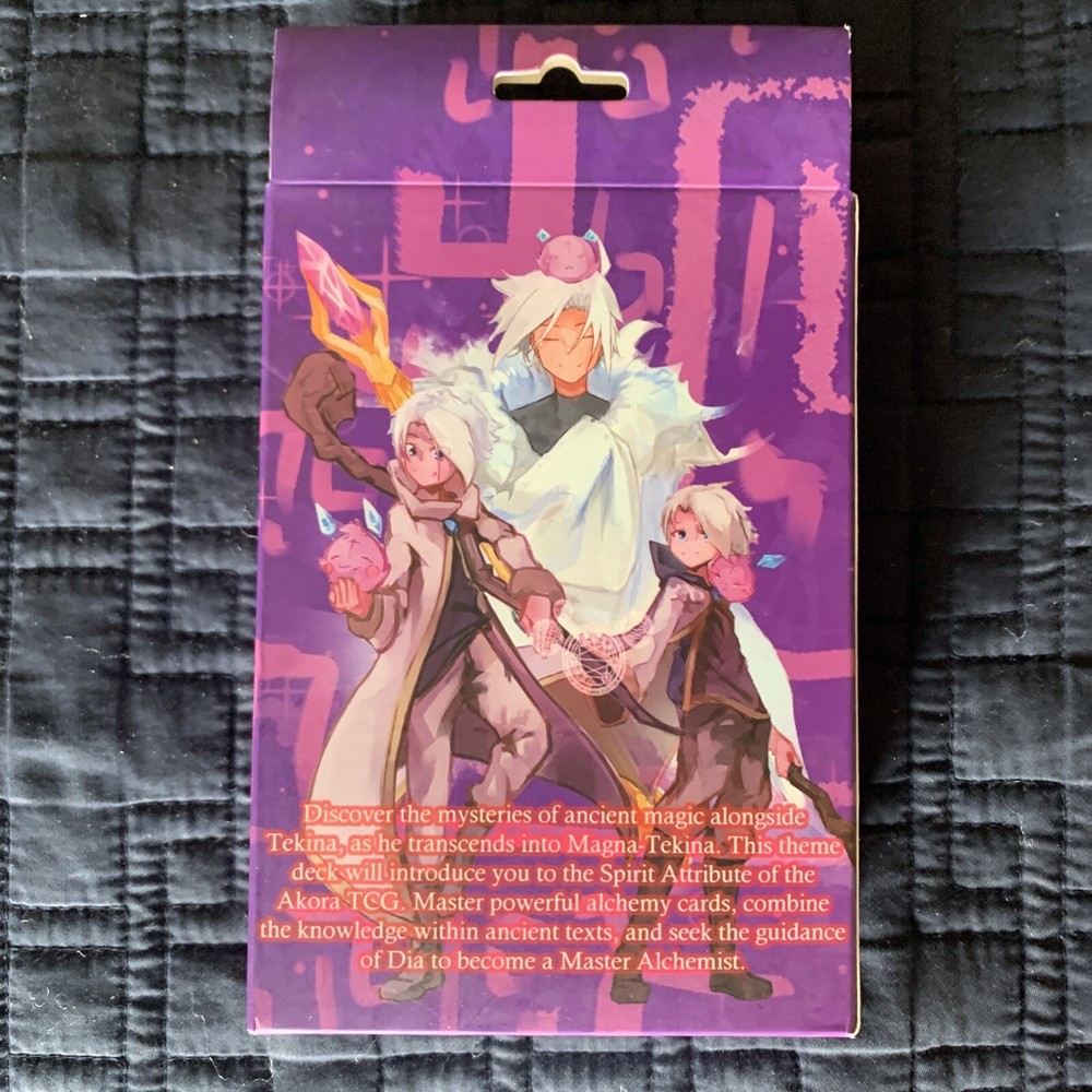 Akora Magna-Tekina Spellbound 1st Edition Theme Deck
