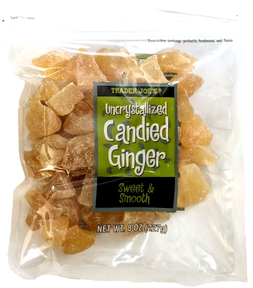 Trader Joe's Uncrystallized Candied Ginger 8oz (227 g)