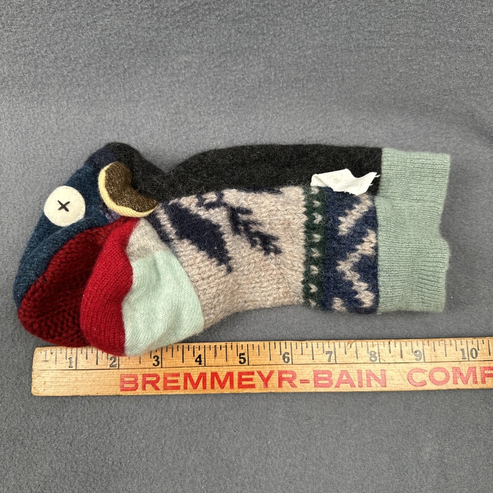 Cate & Levi Monkey Knit Wool Hand Puppet