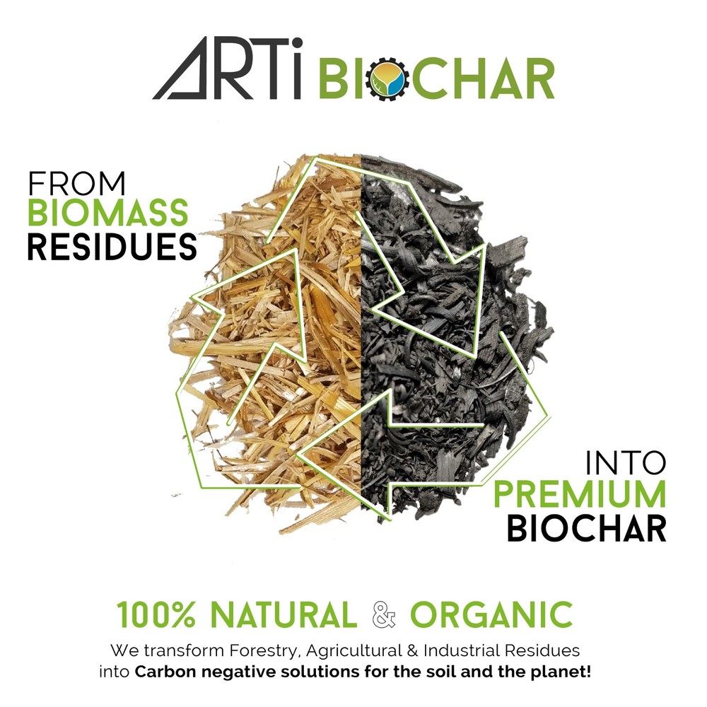 ARTi Biochar Granular Particles - 20 Gallons