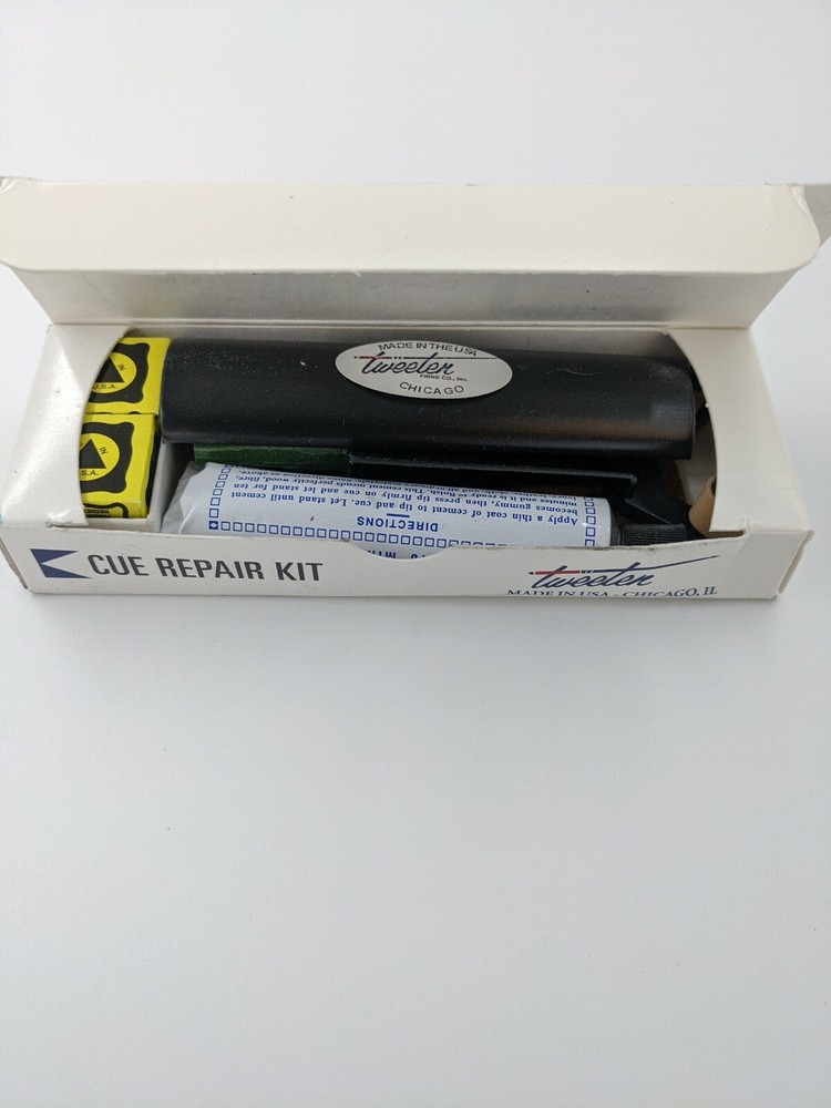 Tweeten Value Kit - Pool Cue Tip Repair Kit