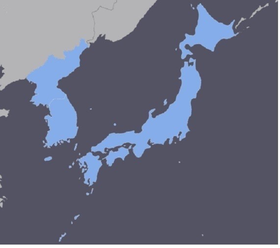 Japan Korea GPS Map 2024 for Garmin microSD