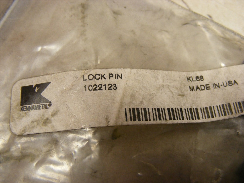 Kennametal KL68 Insert Lock Pin (tool1)