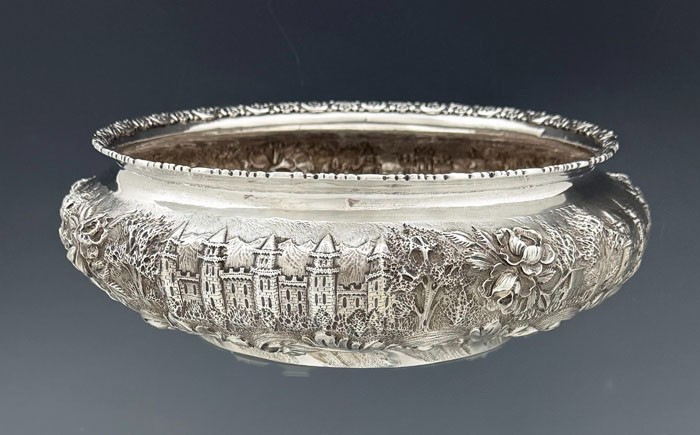 Schofield Baltimore LANDSCAPE Sterling Bowl Castles
