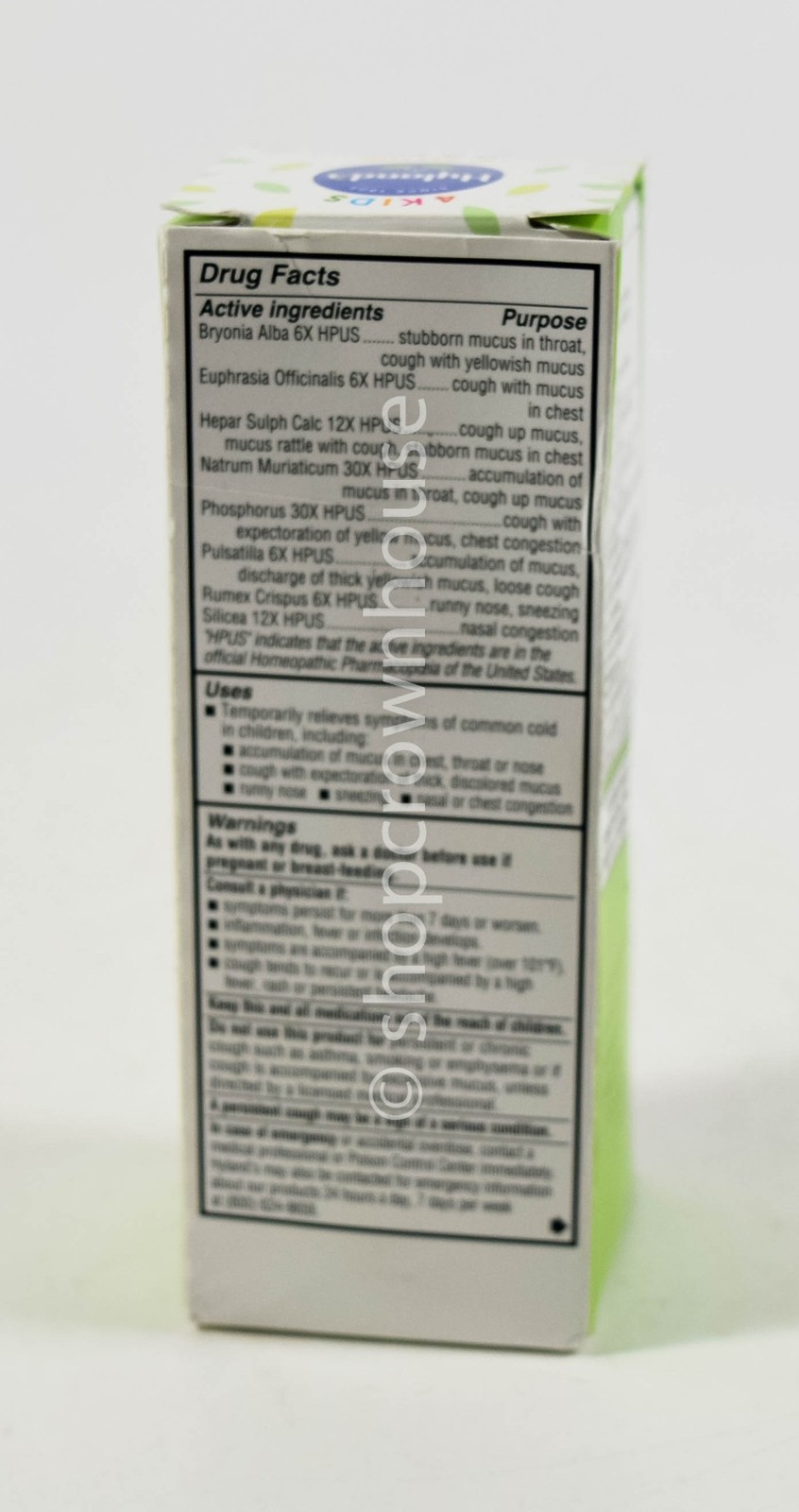 Hylands 4Kids COLD & MUCUS homeopathic 4oz DAYTIME congestion runny nose Cough