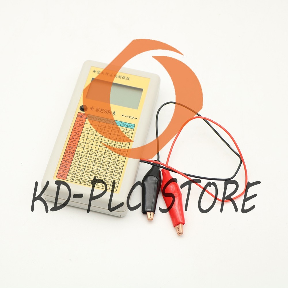 new 1pcs Digital LCD ESR Capacitance Ohm Meter In Circuit Tester