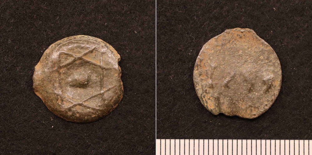 *Morocco 2 Falus Coin 1870 [E3383]7c8