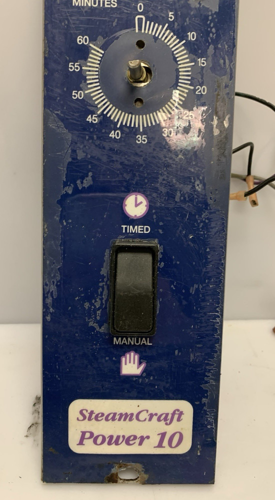 Cleveland 24CGP10 Steamcraft Power 10 Front Panel Assembly | Missing Dial