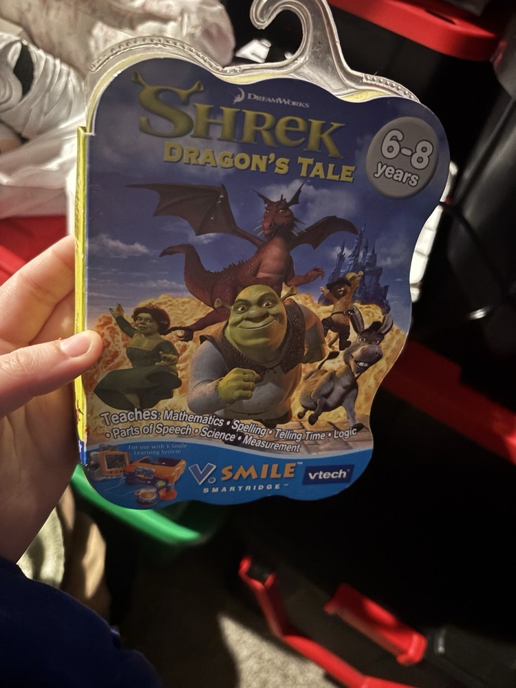 Vtech Vsmile Shrek Dragon’s Take 6-8 Years